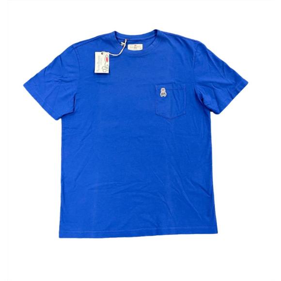 NEW PSYCHO BUNNY men's short sleeve pocket tee in rio - Picture 1 of 1